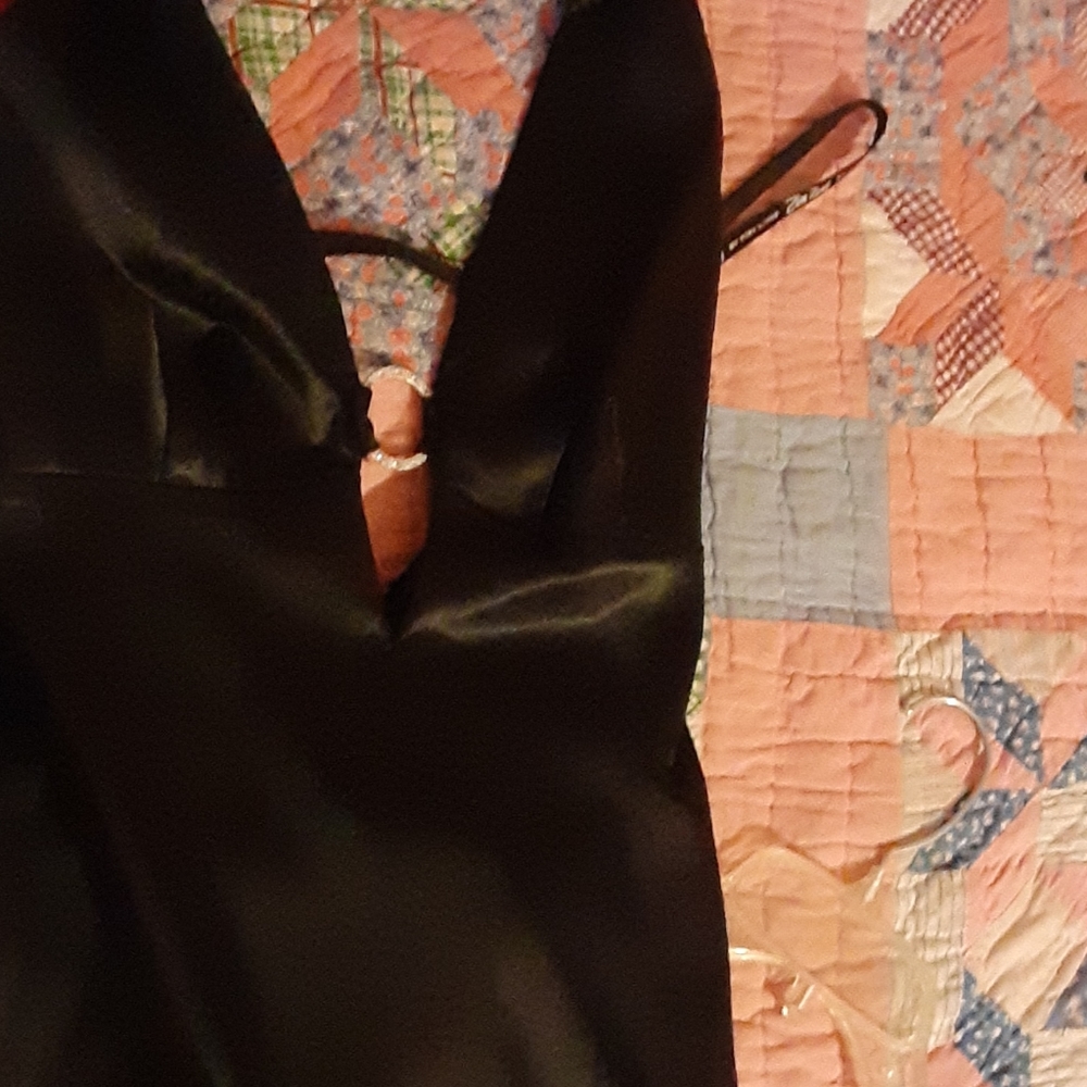 Long black dress